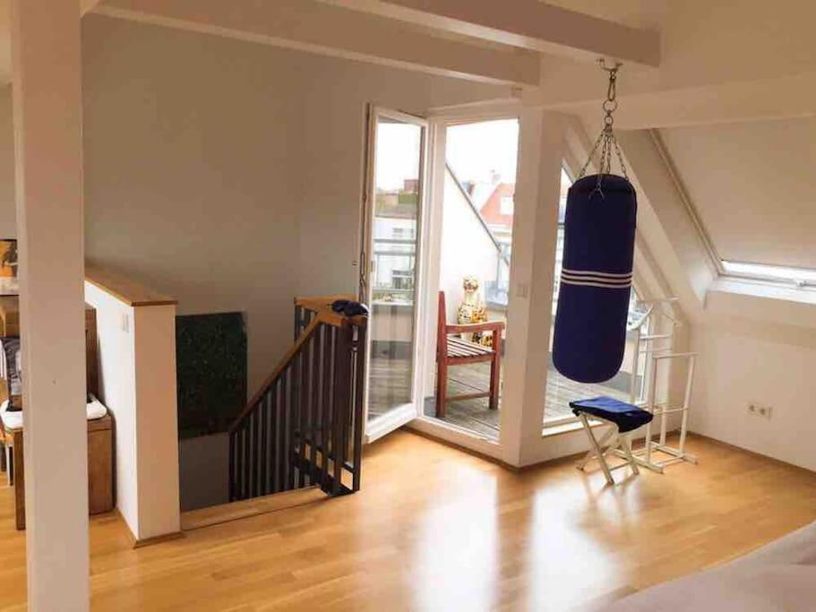 Apartmán Loft Mit 2 Terrassen - Ruhig&Sonnig Lipsko Exteriér fotografie